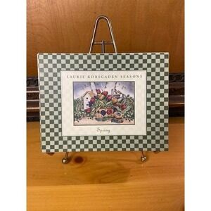 Laurie Korsgaden Seasons Spring 10 Assorted Note Cards Envelopes Portfolio 2003
